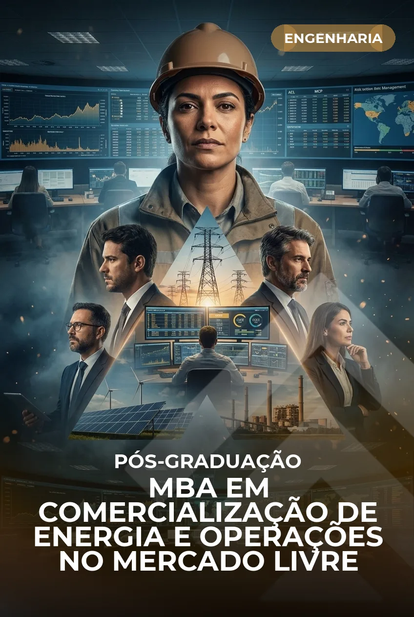 Capa do curso MBA em Comercialização de Energia e Operações no Mercado Livre