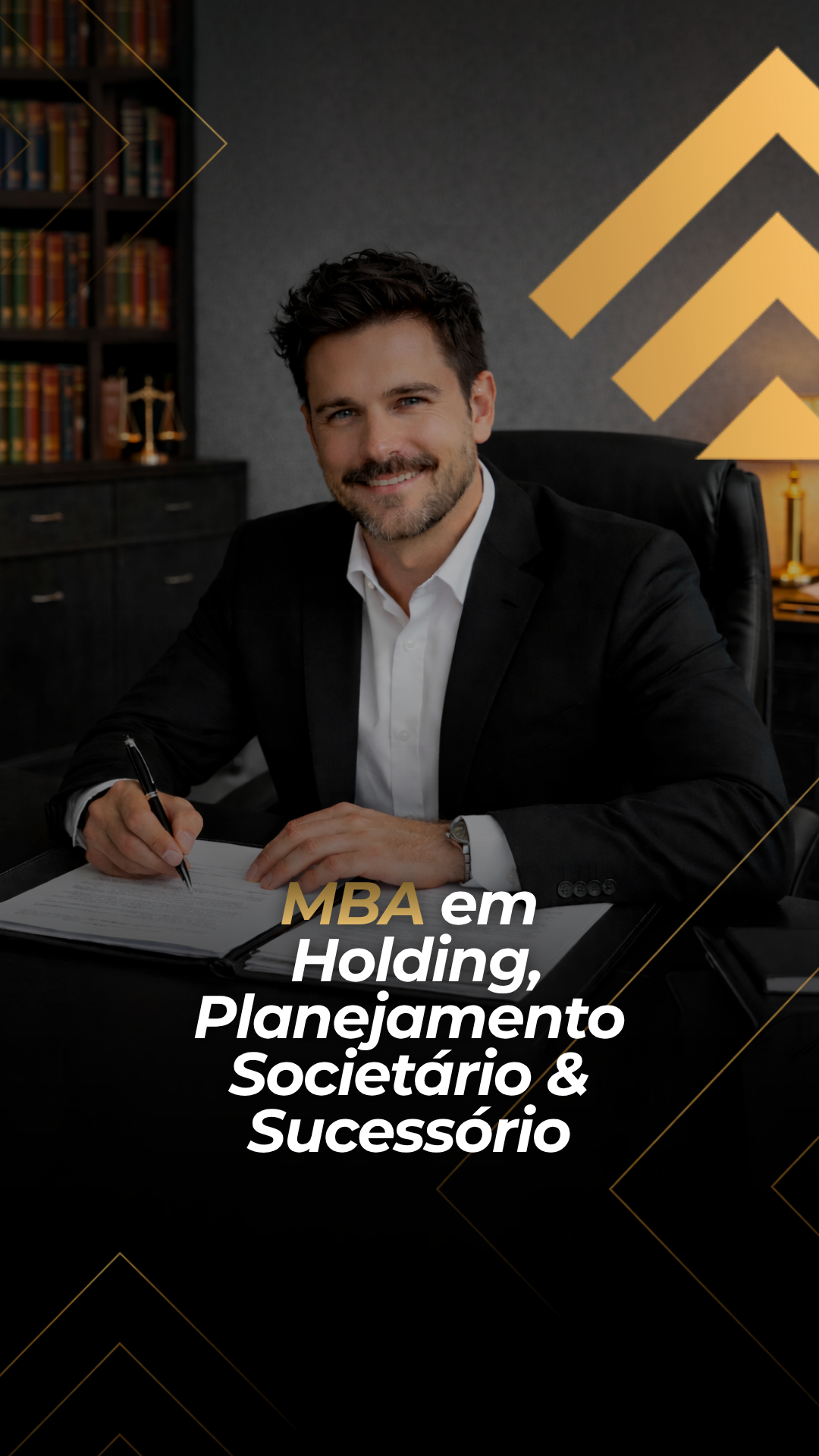 Capa do curso MBA Holding, Planejamento Societário & Sucessório